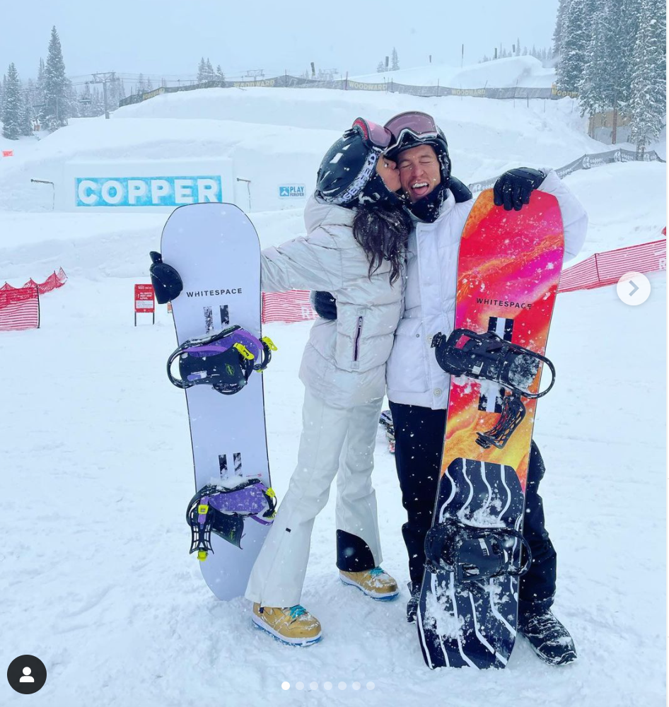 Olympic snowboarder Shaun White and actress Nina Dobrev were