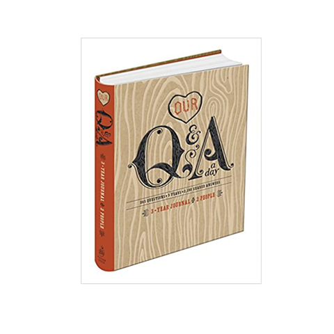 our qa a day 3 year journal for 2 people