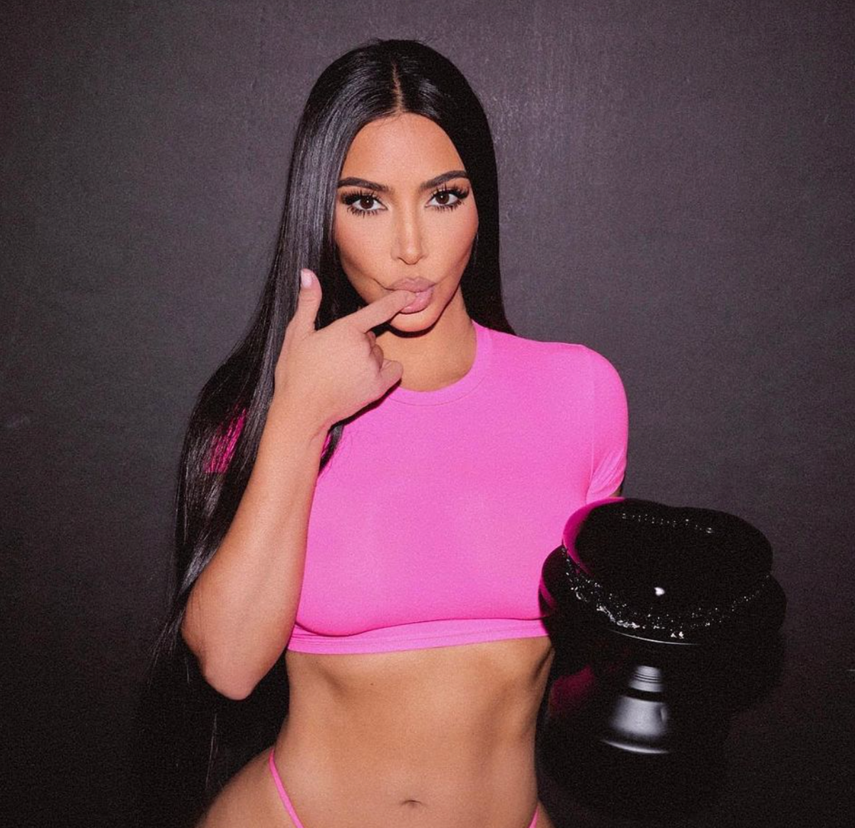 Kim Kardashian's New Valentine's Day Skims Collection is A Soft