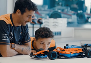 mclaren f1 lego technic with mclaren drivers