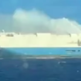 Fire on Cargo Ship Packed With Porsches and VWs Is Reportedly Fueled by EV Batteries