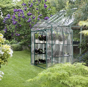 amazon greenhouse in garden
