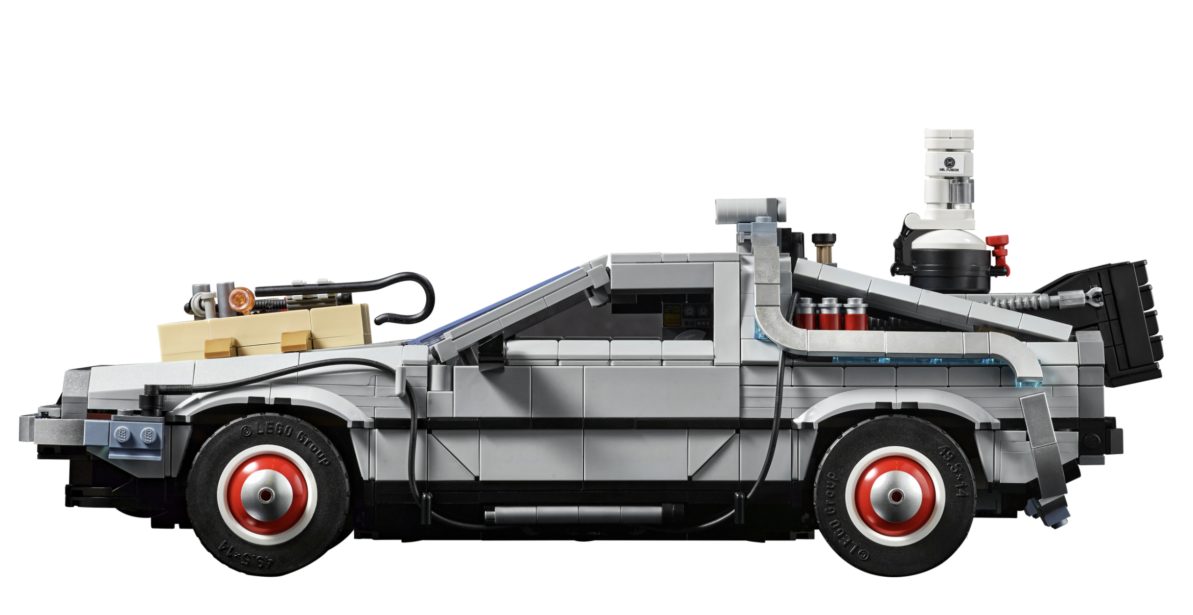 Has the Iconic 'Back to the Future' DeLorean Lego Set at an