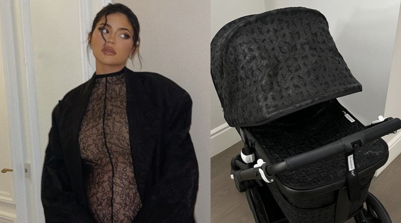 Kylie jenner baby hot sale stroller