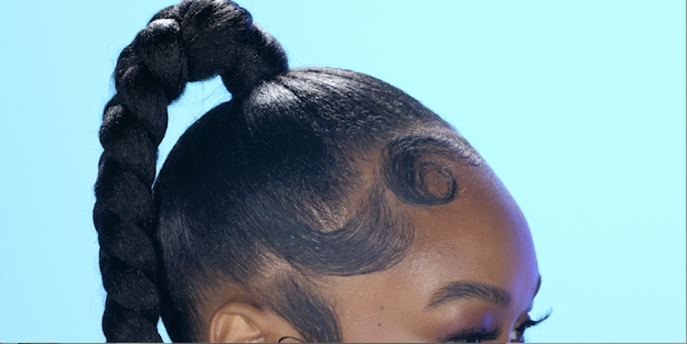 The Braid Up:' How to This Sleek Braided Ponytail in 2023