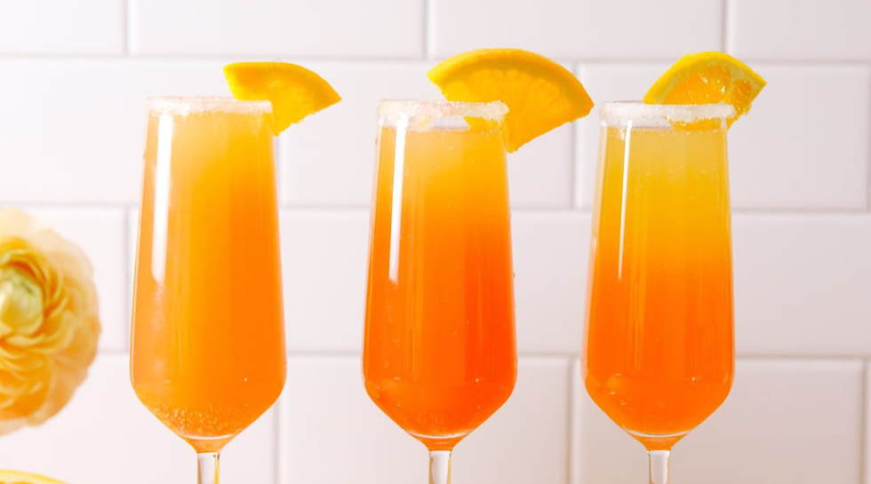 tequila sunrise mimosas