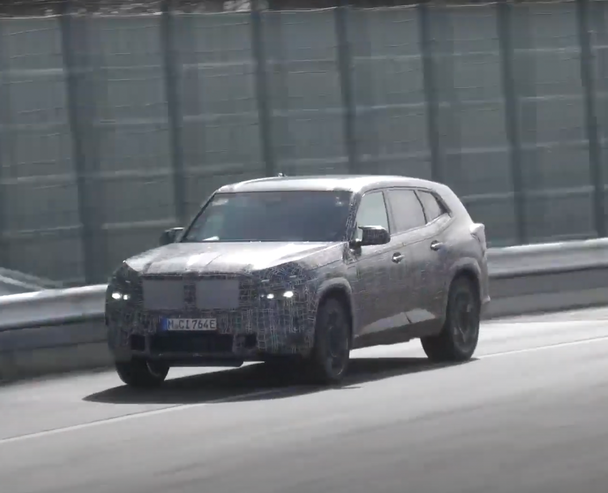 BMW XM Prototype Tackles the Nürburgring: Video