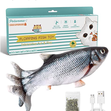 This Viral Pet Toy From  Moves Like a Real Fish and Is On Sale
