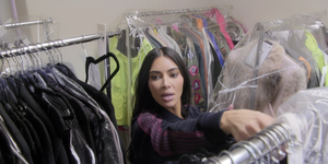 kim kardashian's closet warehouse