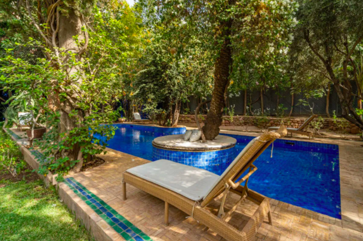 marrakech home for sale near ysl jardin majorelle