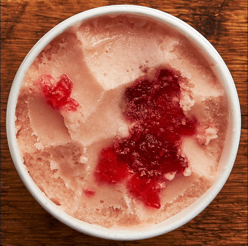 pink rose  watermelon sorbet
