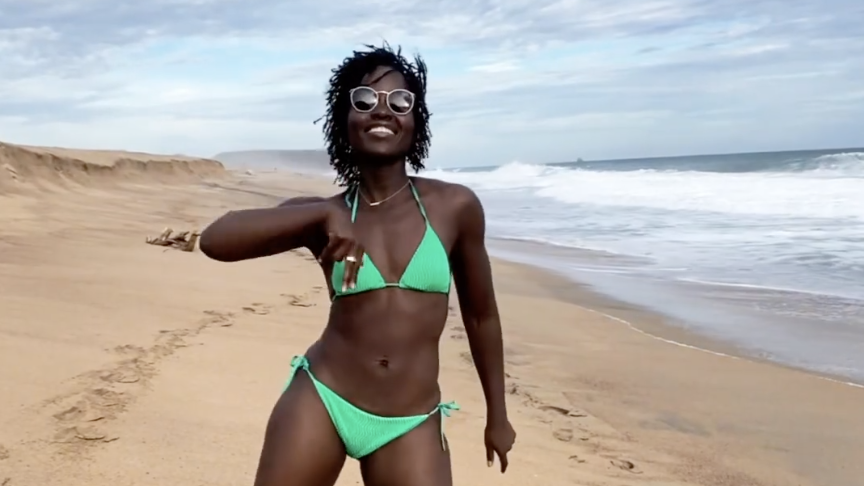 Lupita Nyong'o's Abs, Legs, And Butt Are #Goals In A Bikini On IG