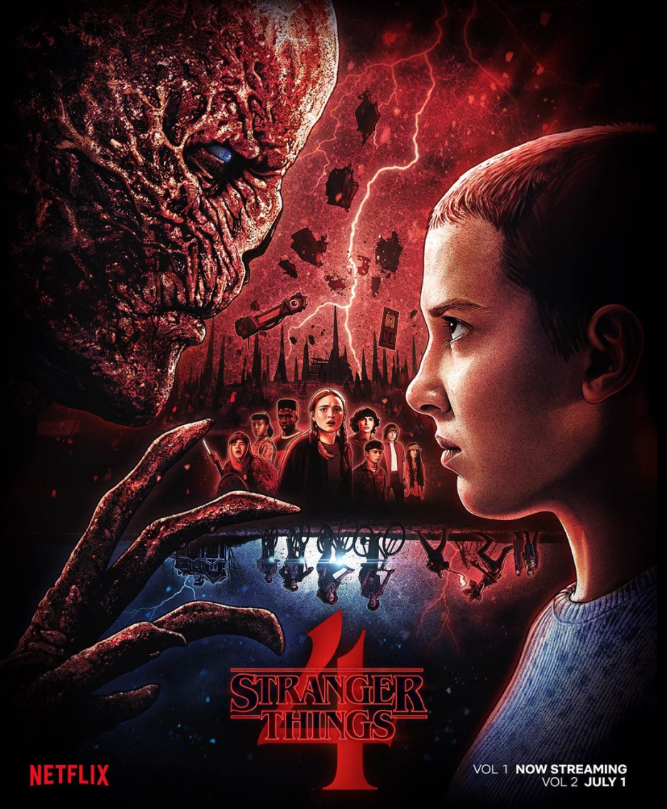 Stranger Things Season 5 Poster Every Ending Has A Beginning - Chow Down  Movie Store