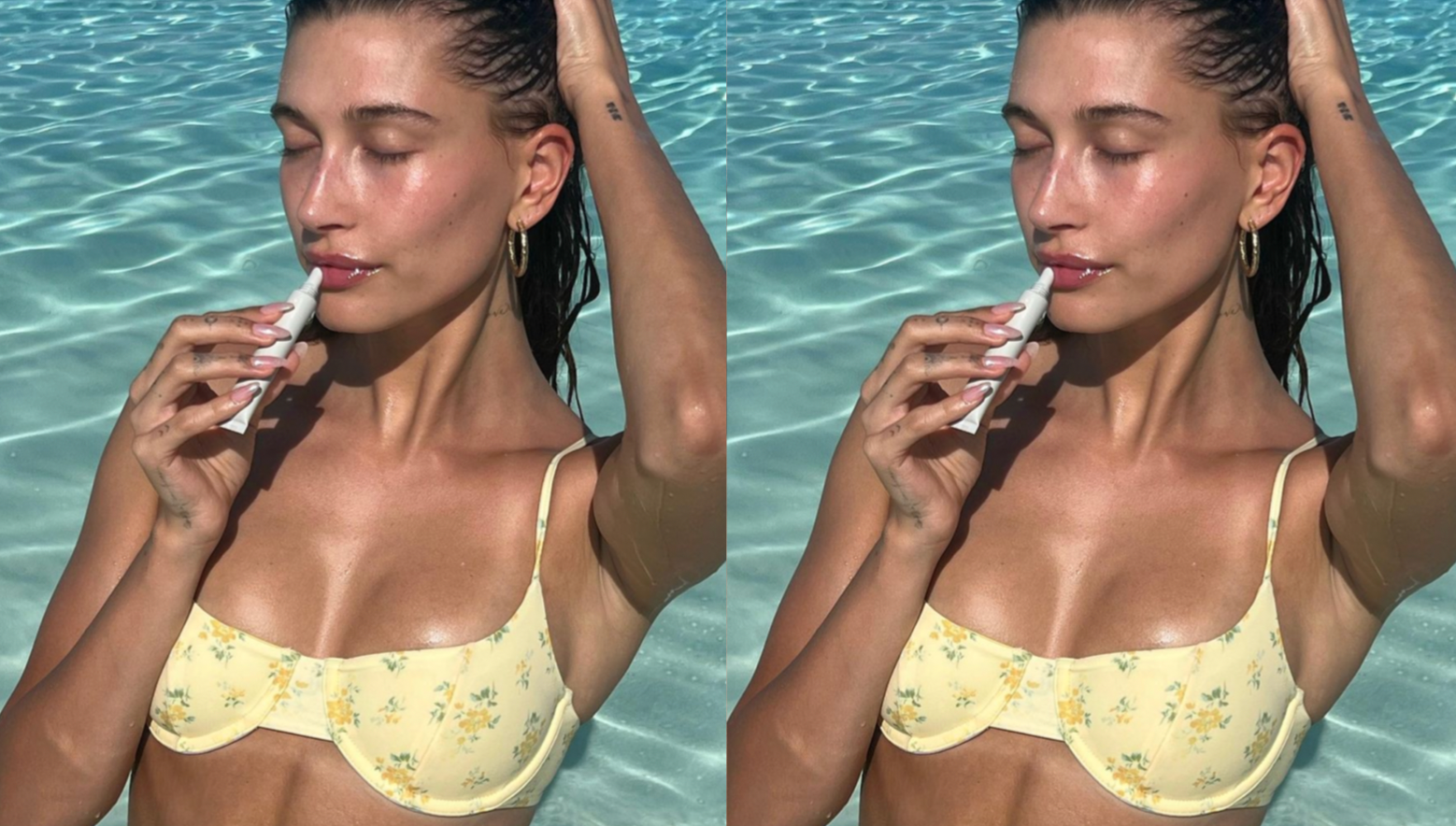 Hailey Bieber shares her skincare and makeup routine on TikTok