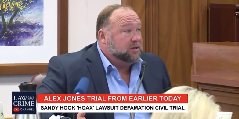 Alex Jones Learns Lawyers Gave Damaging Texts to Sandy Hook Attorneys