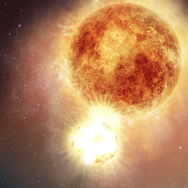 changes in the brightness of the red supergiant star betelgeuse