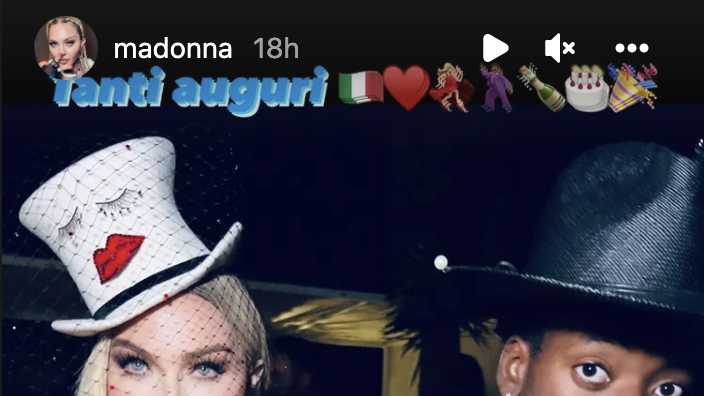Mama Madonna Celebrates Her Birthday With Her Blackcessories