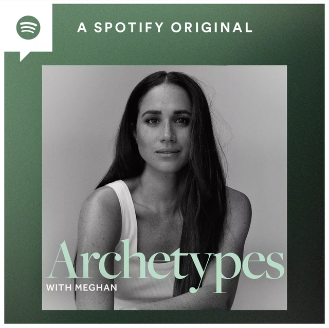 Meghan Markle Wears White Tank Top for New Spotify Podcast Cover—Shop  Similar