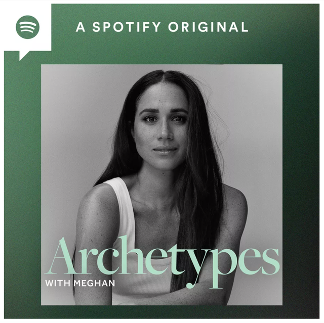 meghan markle white tank top spotify podcast