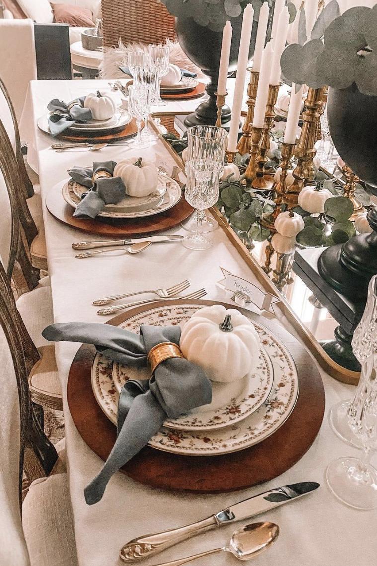 48 Stunning Thanksgiving Table Decor Ideas