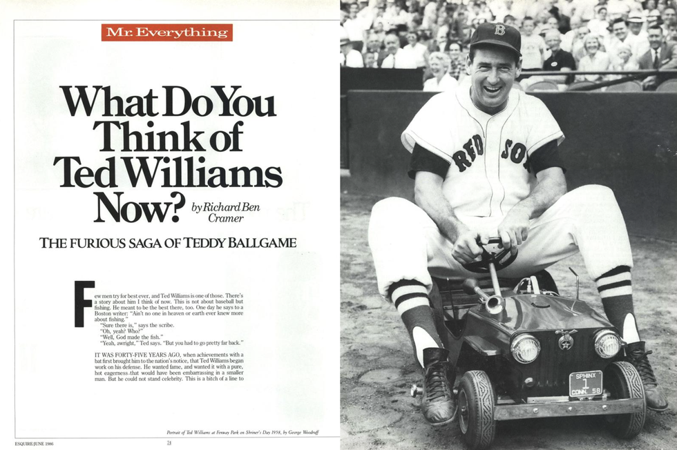 Biography of Ted Williams by Richard Ben Cramer