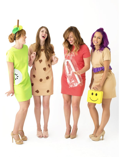 group halloween costumes school lunches