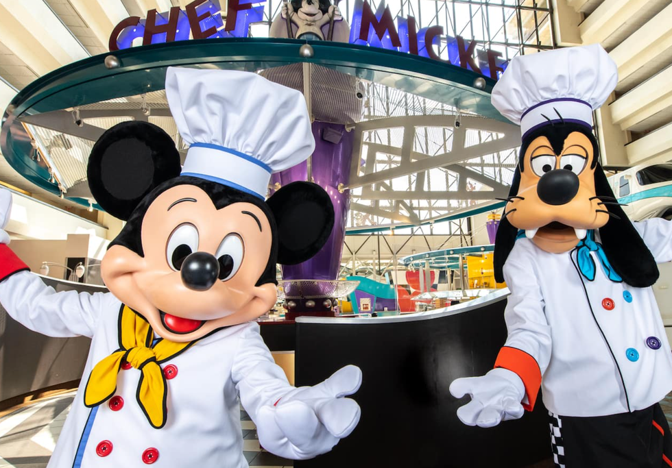 disney character dining