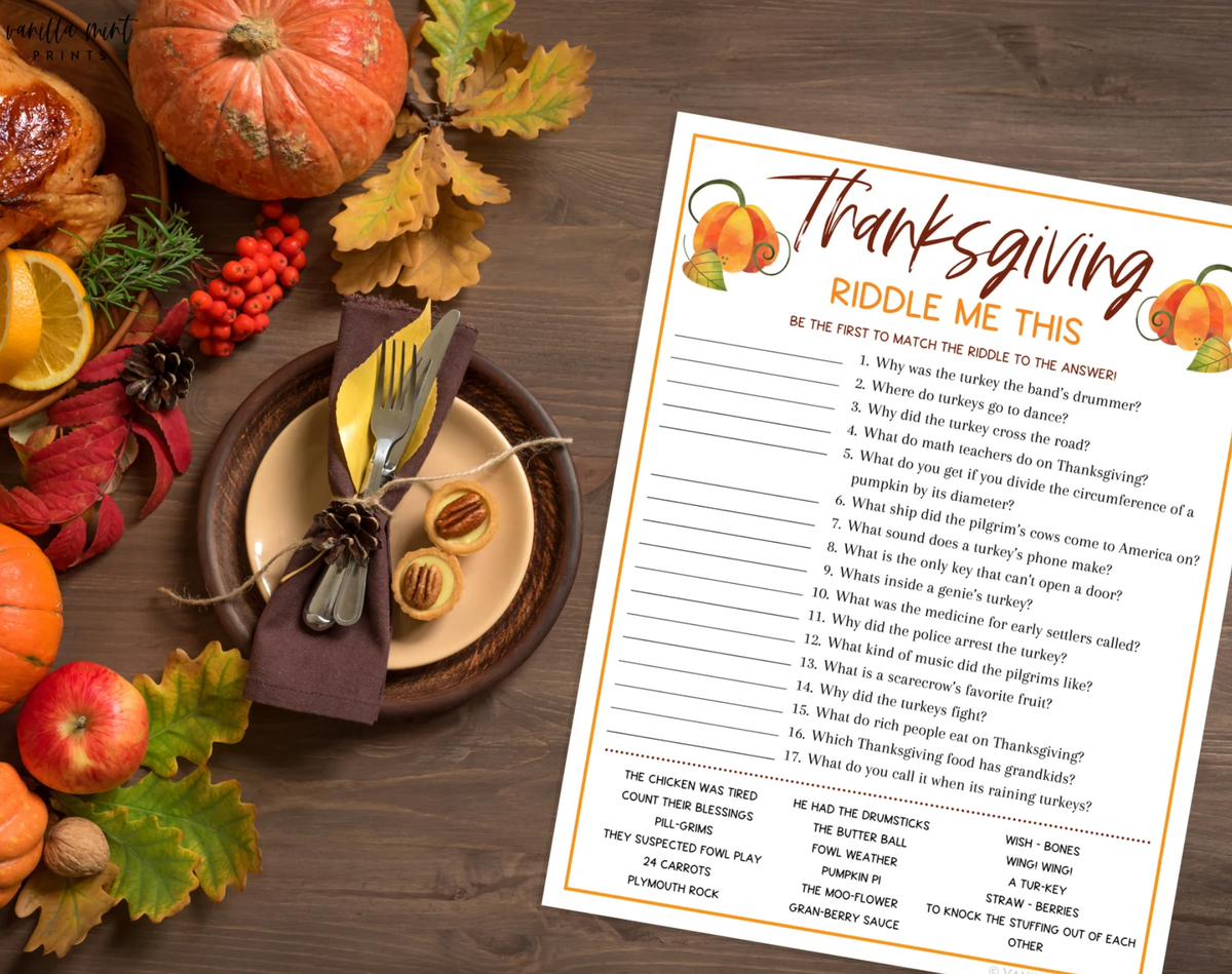 50 Fun Thanksgiving Games for Kids and Adults - Parade: Entertainment,  Recipes, Health, Life, Holidays