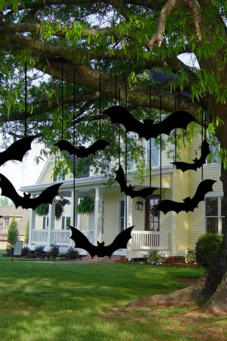 decorative hanging bats