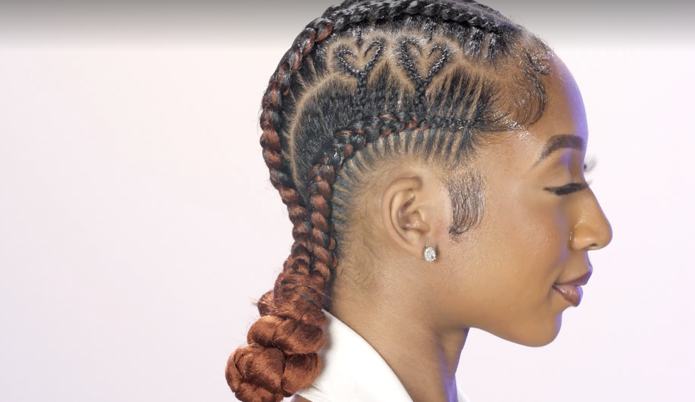 The Braid Up': How To Do Heart of Star Braids for 2021