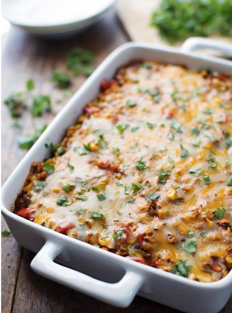 healthy casserole recipes healthy mexican casserole with roasted corn and peppers