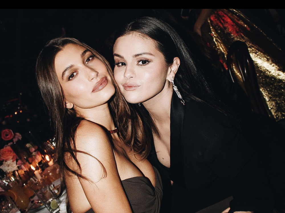 Hailey Bieber and Selena Gomez Pose for Pics at Academy Museum Gala