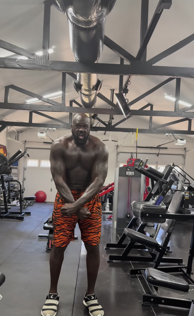 Shaq gets in shape through ultimate fighting