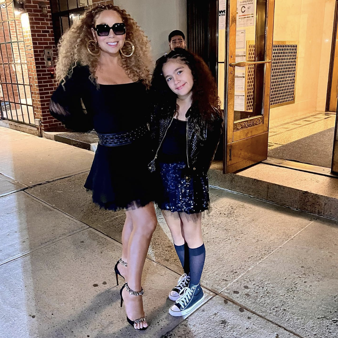 Mariah Carey’s Daughter Is Her Mini Me During a Family Date Night