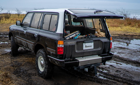 flexible car toyota land cruiser