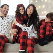 honestbaby baby organic cotton holiday family jammies pajamas