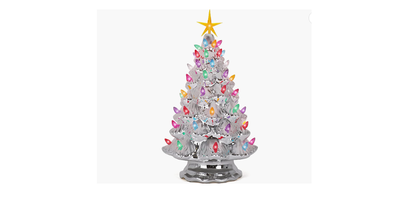 This Shiny Retro Tree Is Our New Favorite Decoration