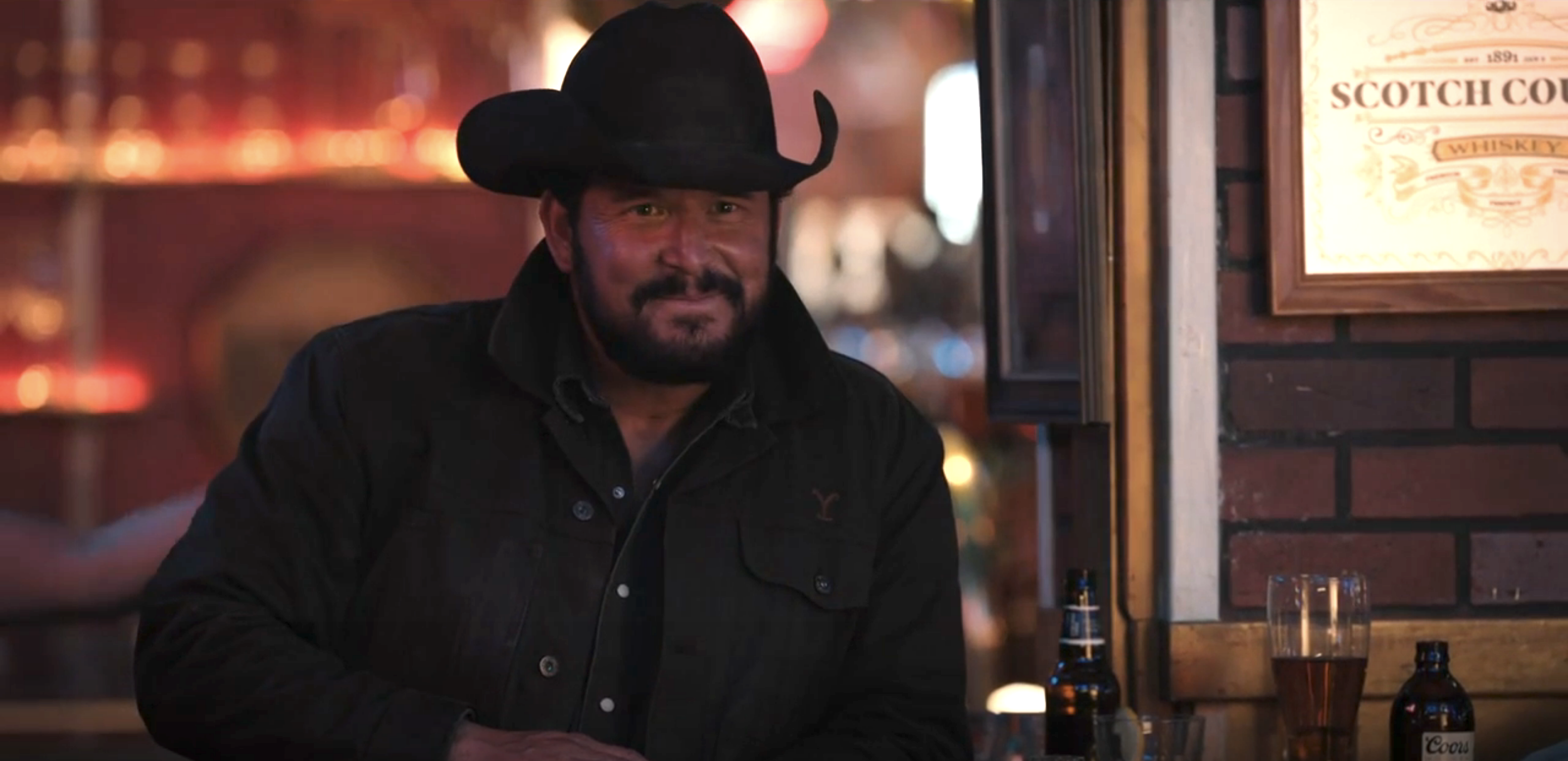 Yellowstone' star Forrie J. Smith shares his real life cowboy story (and  whiskey)