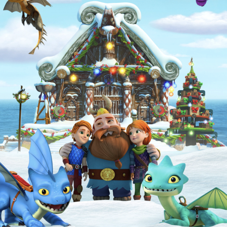 best kids christmas movies  dragons rescue riders