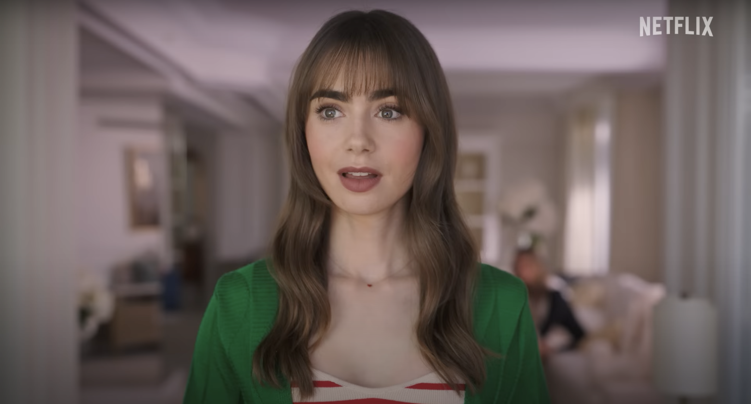 Emily Cooper could only dream of having Lily Collins' wardrobe