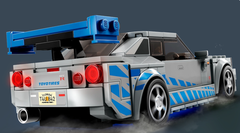 lego 2 fast 2 furious nissan skyline gtr