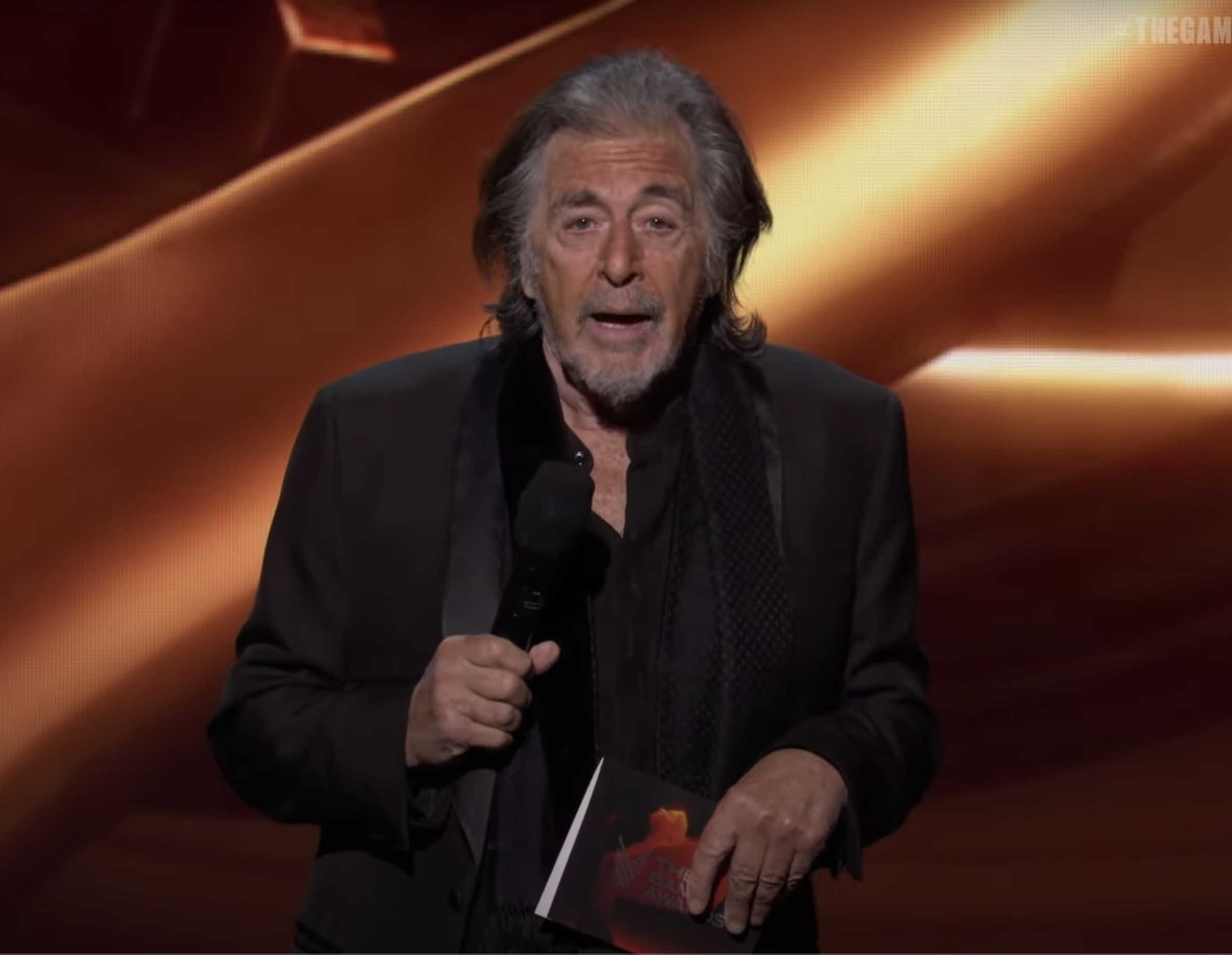 Al Pacino admits he doesn't play video games much while delivering