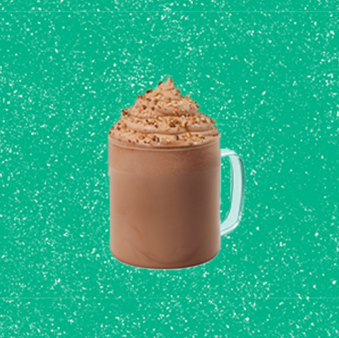 praline cookie hot chocolate