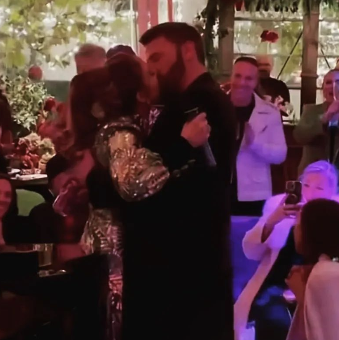 Watch Ben Affleck Sing and Makeout with J.Lo at Their Celeb-Filled Christmas Party