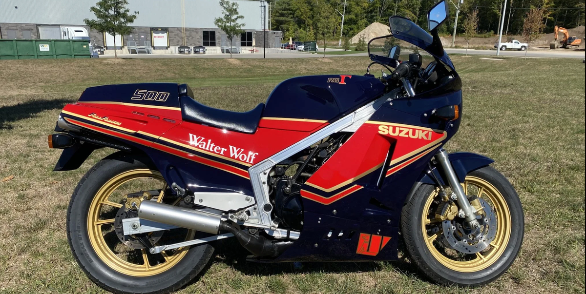 Rare 1986 Suzuki RG500 Gamma Walter Wolf Motorcycle On BaT