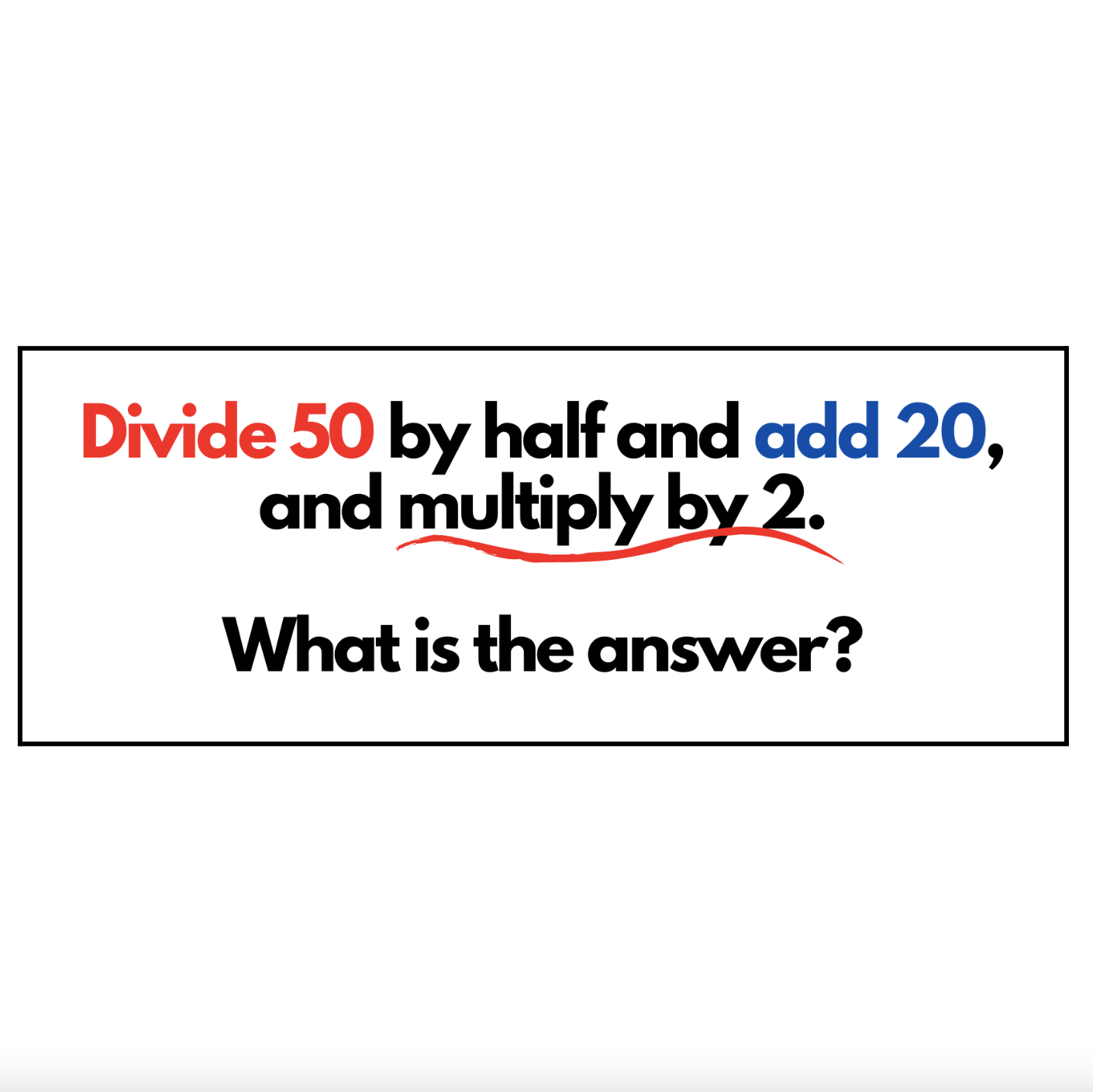 Can You Find the Most Absurd But Logical Answer to This Problem?