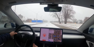 tesla full self driving snow 2022 2023