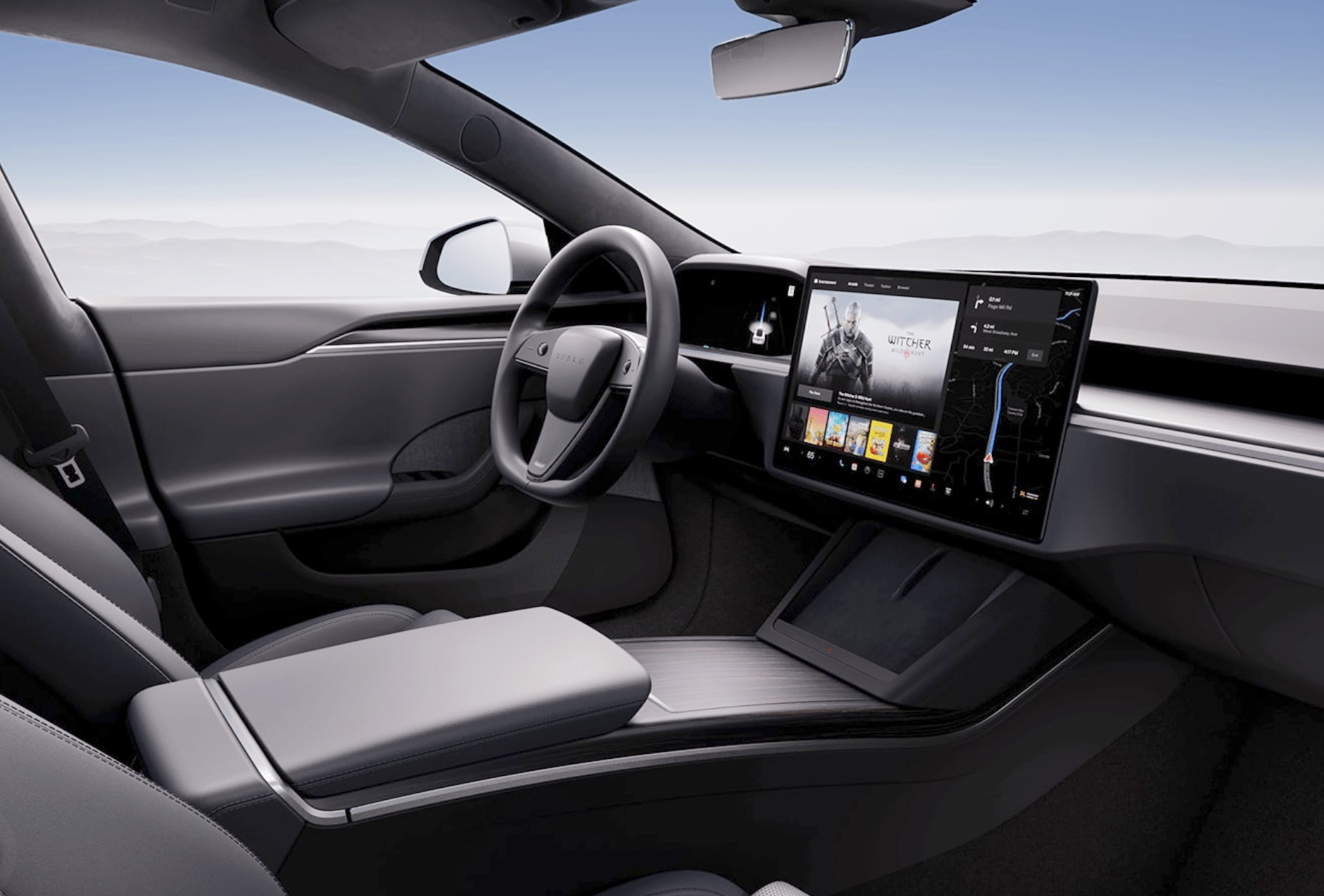 Tesla Caves, Now Offers Round Steering Wheel on Model S and X