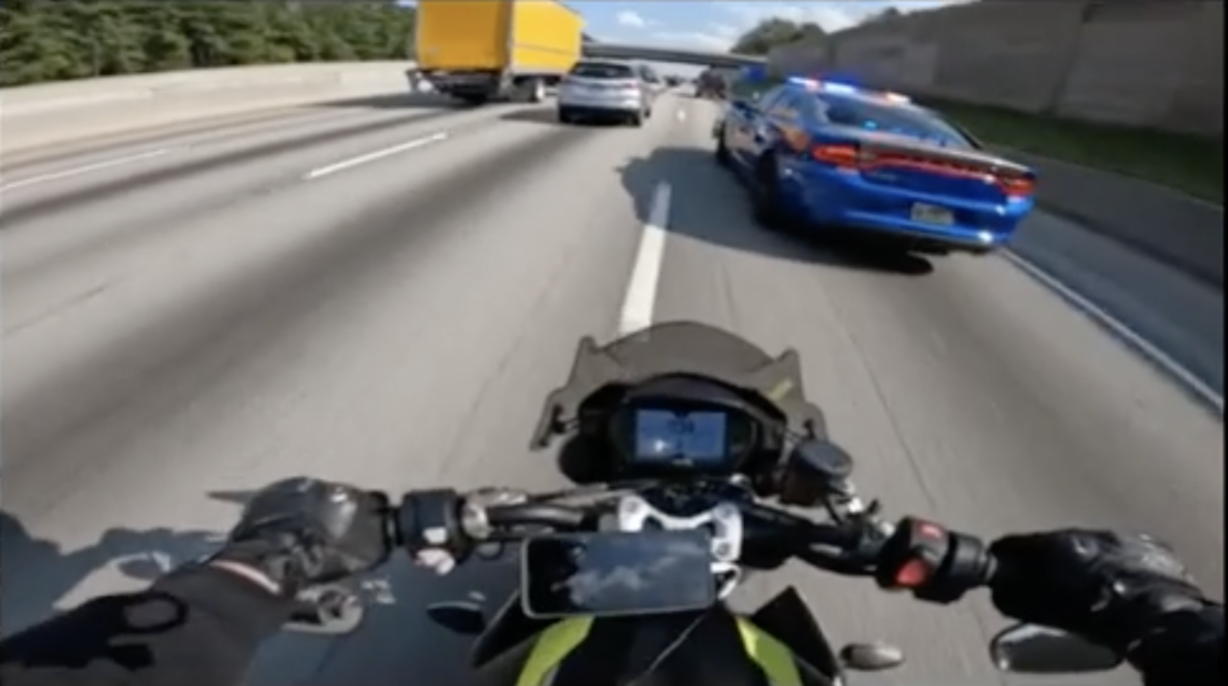 Georgia Motorcyclist Flees Cops, Posts Chase Video To TikTok, Gets Arrested