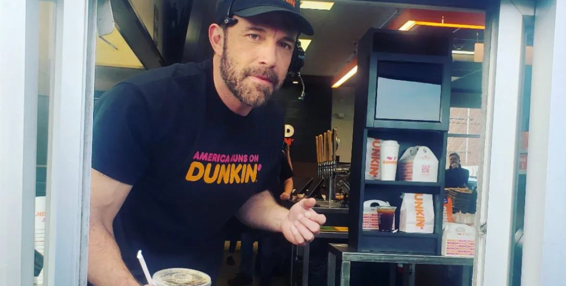 Ben Affleck Spotted Taking Orders At Dunkin'